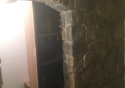 stone wine cellar- archway